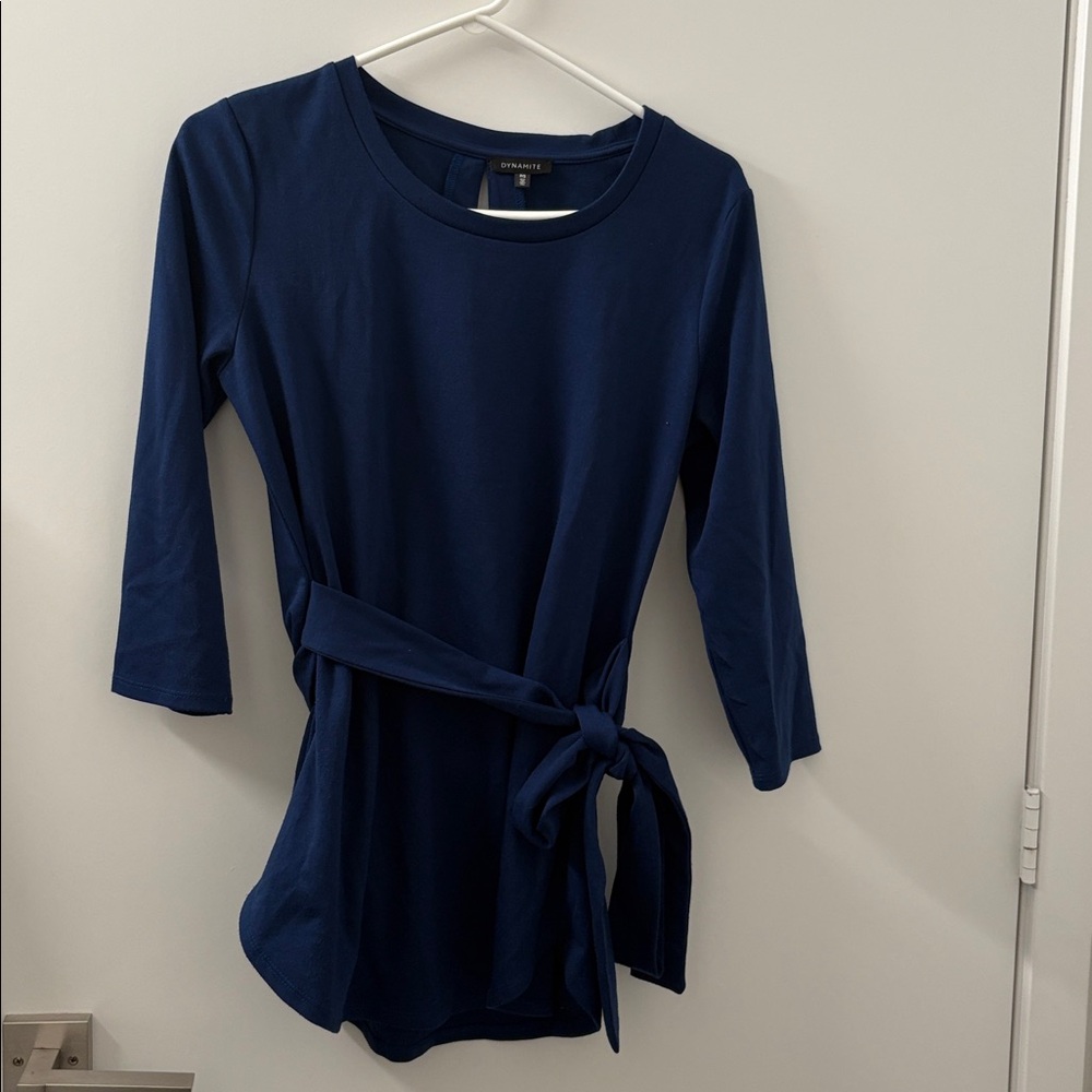 Long Dark Blue Dynamite Top - 5 for $25 for items marked with ⭐️